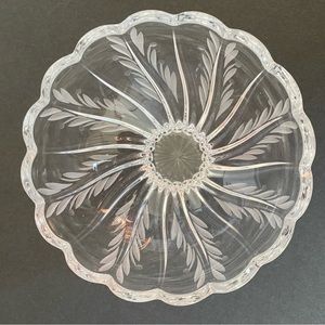Crystal Candy Dish Bowl